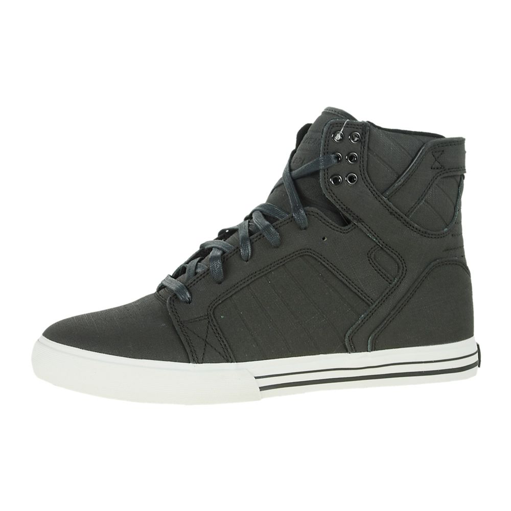 Baskets Montantes Supra SkyTop Noir Tuf Black Homme | CPY-23785762